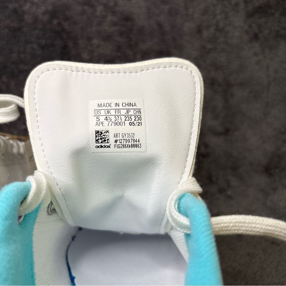 adidas Originals Stan Smith White/Pantone/ (Unisex) G and B Sz 5 - Picture 9 of 16